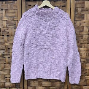 Vintage Valenti Cozy Lilac Women's Sweater Sz XL